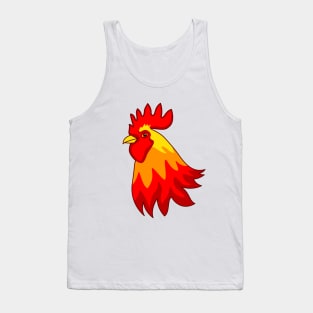 Red rooster Tank Top